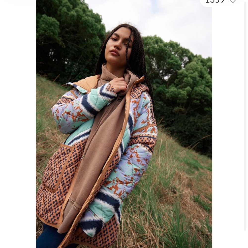 Free people pria  Patterned package Puffer Jacket